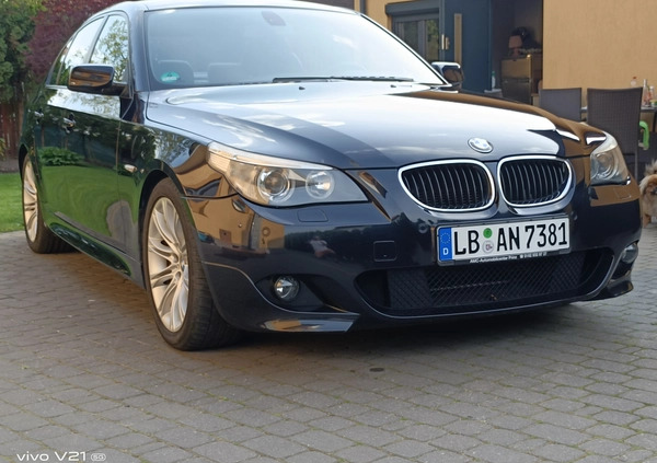 BMW Seria 5 cena 41700 przebieg: 233000, rok produkcji 2005 z Lidzbark Warmiński małe 191